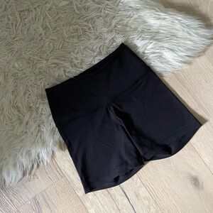 Black Fitted Athletic Shorts. Biker shorts. Perfect fit.